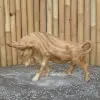  Product image 12 of the product “Walk bull head down made from suar wood, 30cm Height and 50cm Length ”